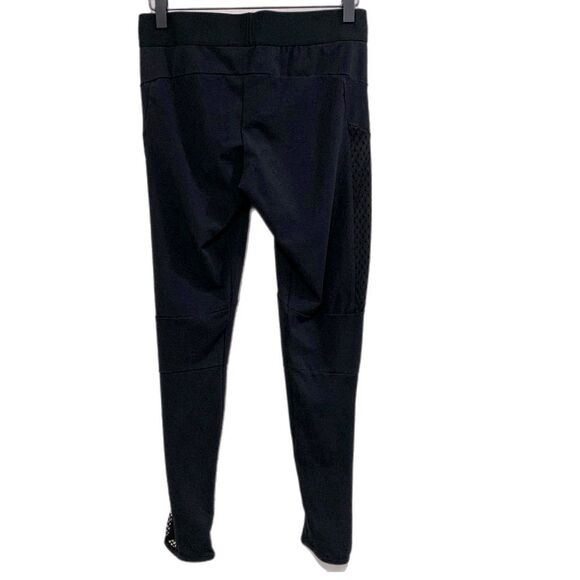 ADIDAS Leggings Women’s Medium Black Mesh Side Panels. - Picture 5 of 16